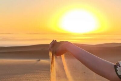 Private Watching Sunrise in the Desert – Early Morning Tour