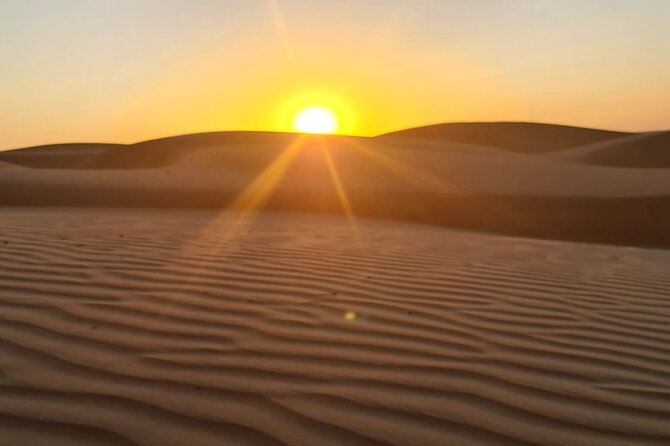 Private Watching Sunset Desert Safari Tour - Key points at a glance