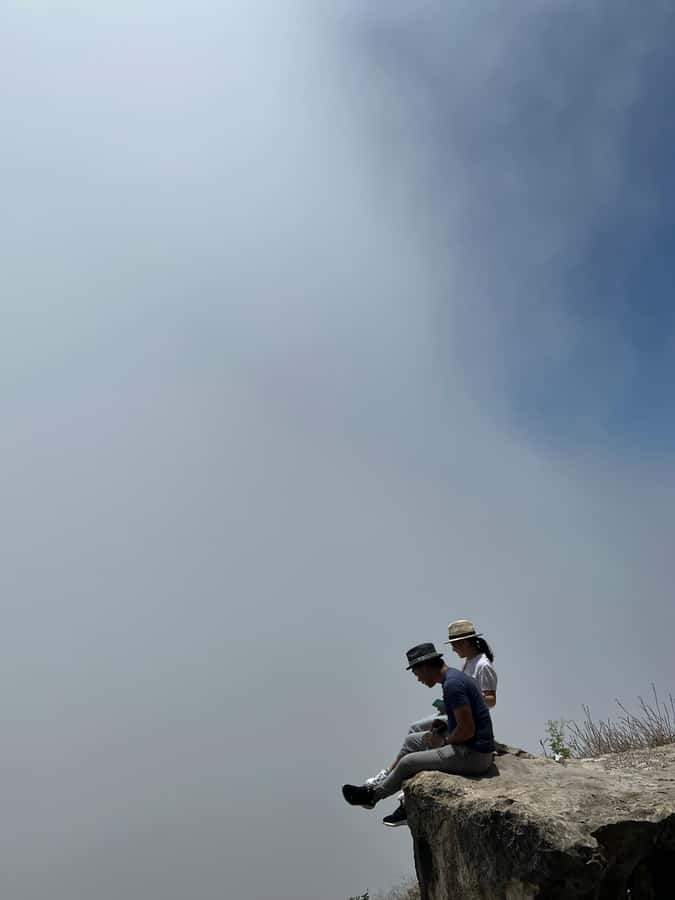 Salalah East Adventure: Waterfalls, Mountain & Safari - Jebel Samhan: mountain views from the road