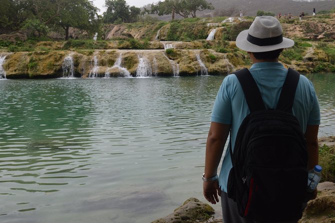 Salalah East & West Combination(Salalah tours):Oman Shore excursions - Ayn Razat adds water and shade to the day