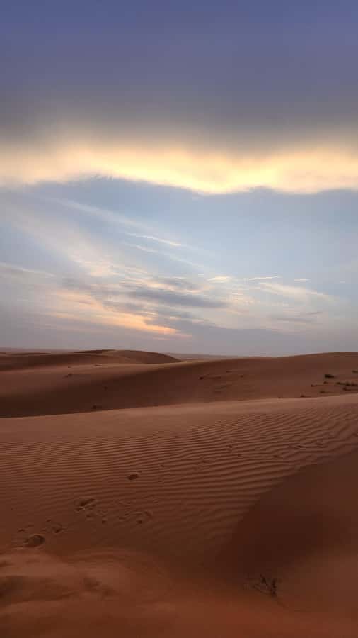 Sunset at wahiba desert - FAQ