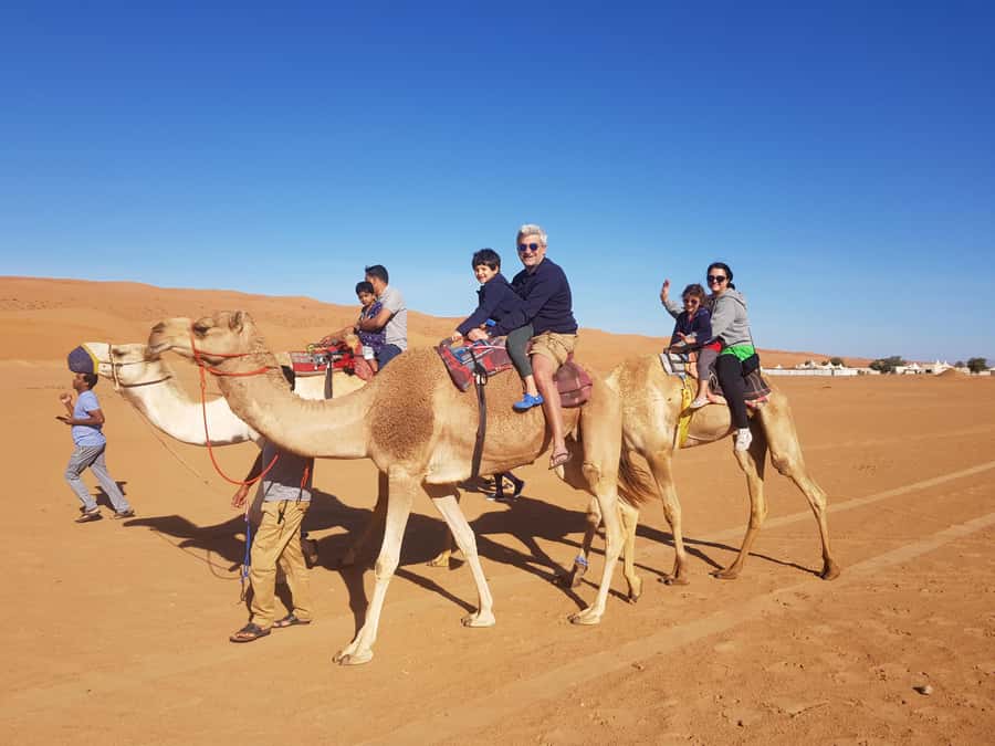 Sunset at wahiba desert - What the $400 group price really buys