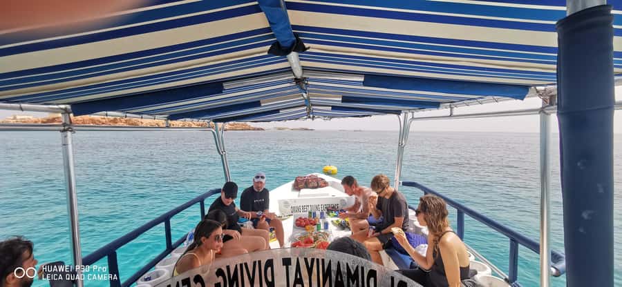 Try scuba Diving Tours To Daymaniyat Islands. - Lunch, shade, and the return to Seeb