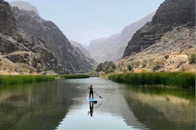Wadi Arbeieen Tour - Walking through plantations inside the canyon