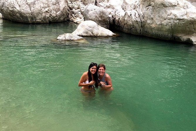 Wadi Shab full day tour (Muscat tours):Oman Shore excursions - Bimmah Sinkhole, a 45-minute opening stop