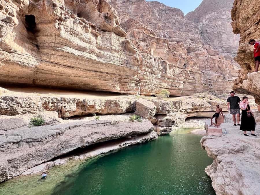 Wadi Shab & Wadi Tiwi : Guided Adventure (Customer Own Car) - Starting at Wadi Shab beside Oman’s coast