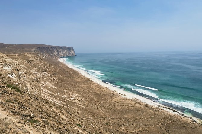 West Coast Mountains and Beaches (Fazayah beach + Shaat cliff) - Shaat View Point above an 800-metre cliff