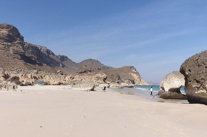 West Salalah Tour - Caribbean of Orient - Fazayah Beach with City - Coconut Palms, Haffa Beach, and the Sultan Palace