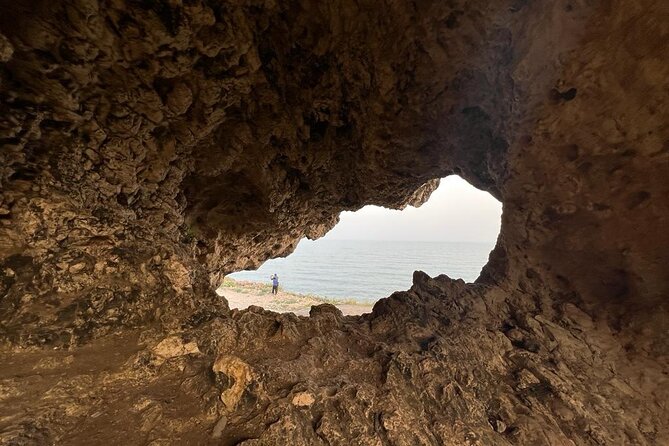 West Salalah Tour - Caribbean of Orient - Fazayah Beach with City - A Look Down at Afoul Beach